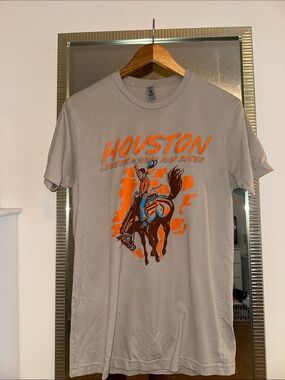 NWOT Rodeo Houston Livestock Show and Rodeo Graphic T Shirt
